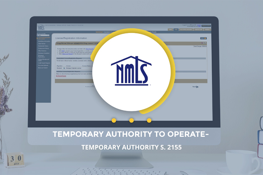 Temporary Authority To Operate